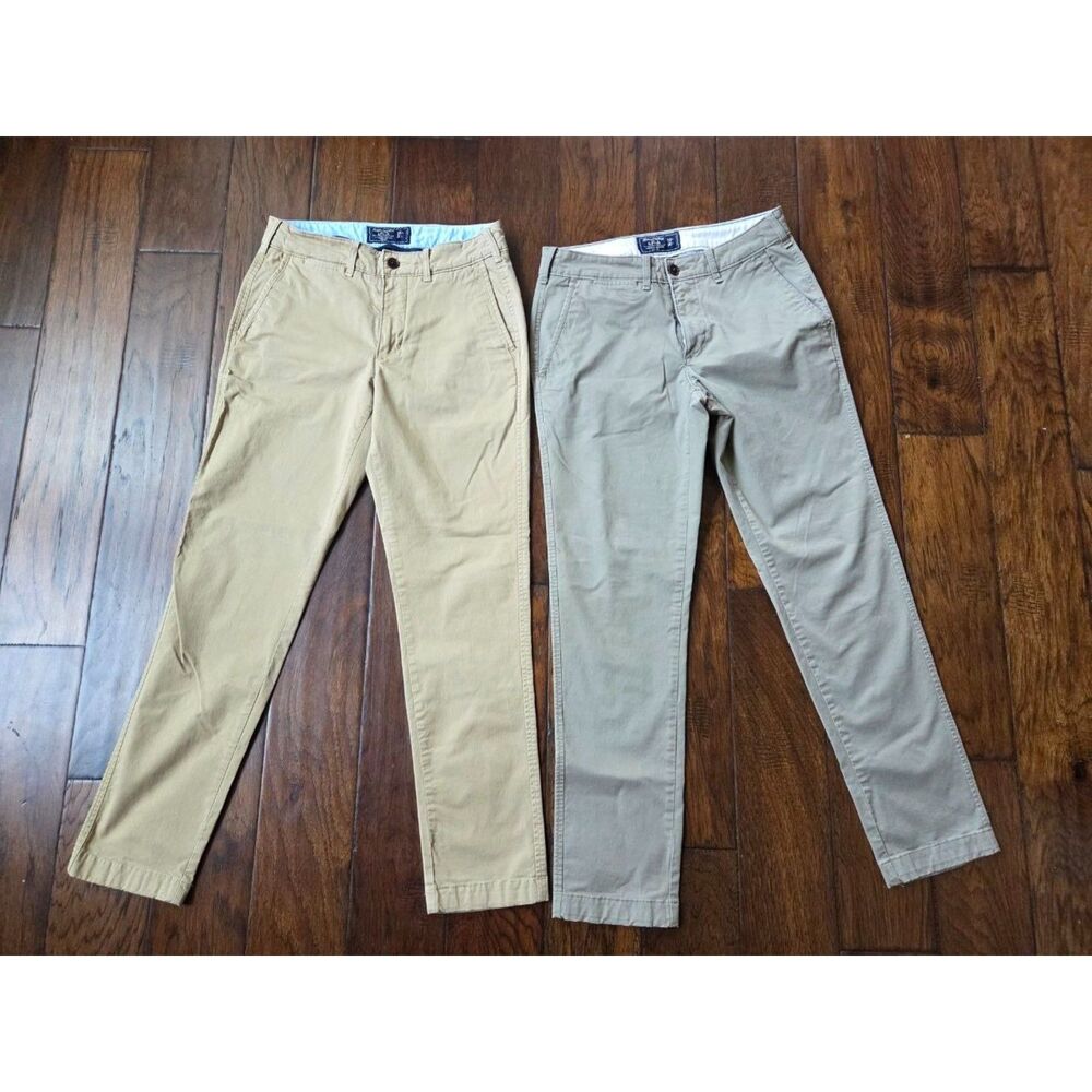 Bundle Abercrombie & Fitch 2 Pants Men's 28X30  Khaki pants